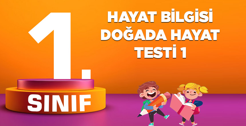 1. Sınıf Doğada Hayat Testi