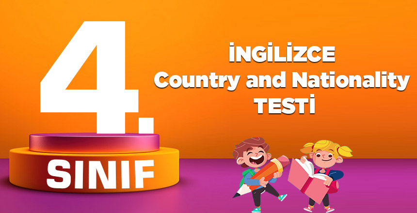 4. Sınıf İngilizce ÜNİTE-2- Country and Nationality