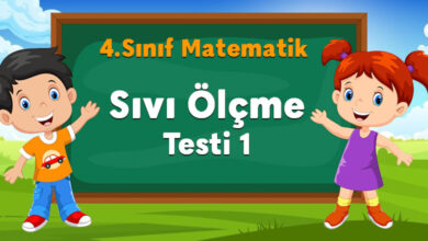 Sıvı Ölçme Testi