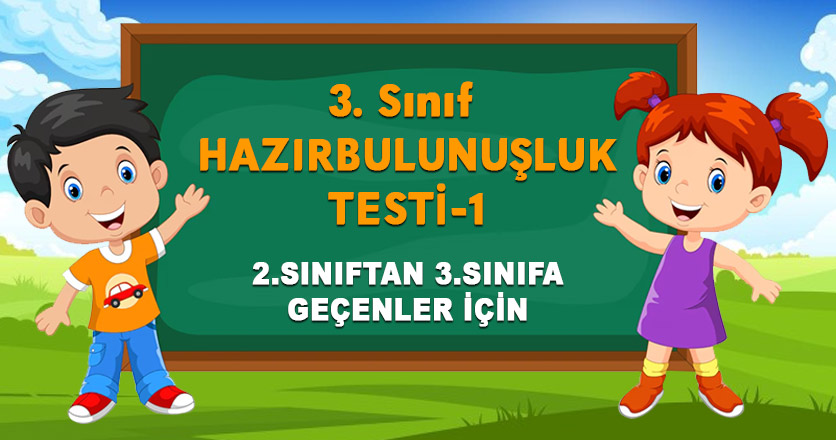 3. Sınıf Hazırbulunuşluk Testi 1