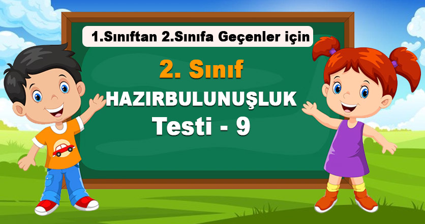 2. Sınıf Hazırbulunuşluk Testi-9