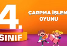4. Sınıf Çarpma İşlemi Oyunu