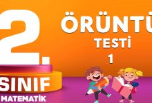 2. Sınıf Matematik Örüntü Testi-1