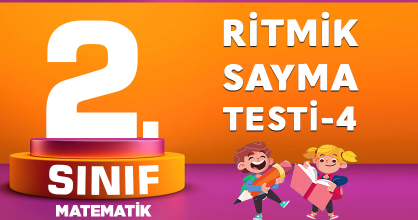 2. Sınıf Matematik Ritmik Sayma Testi-4
