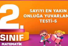 2. Sınıf Matematik Sayıyı En Yakın Onluğa Yuvarlama-5