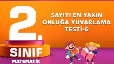 2. Sınıf Matematik Sayıyı En Yakın Onluğa Yuvarlama-5