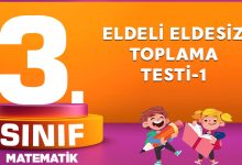 3. Sınıf Matematik Eldeli Eldesiz Toplama Testi-1