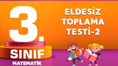 3. Sınıf Matematik Eldesiz Toplama Testi-2