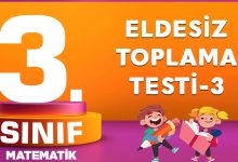 3. Sınıf Matematik Eldesiz Toplama Testi-3