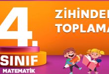 4. Sınıf Matematik Zihinden Toplama