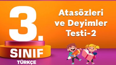 Atasözleri ve Deyimler Testi-2
