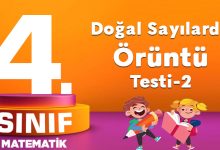 Doğal Sayılarda Örüntü Testi-2
