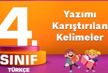 Yazımı Karıştırılan Kelimeler