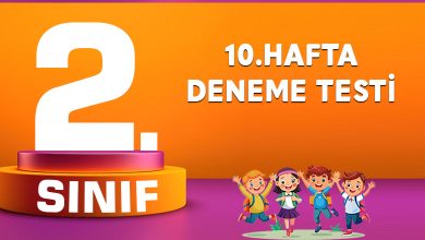 10.HAFTA DENEME TESTİ