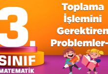 3. Sınıf Toplama İşlemini Gerektiren Problemler-2