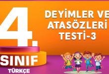 Atasözleri ve Deyimler