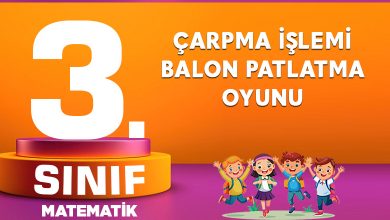 ÇARPMA İŞLEMİ BALON PATLATMA OYUNU