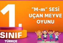 M SESİ UÇAN MEYVE OYUNU