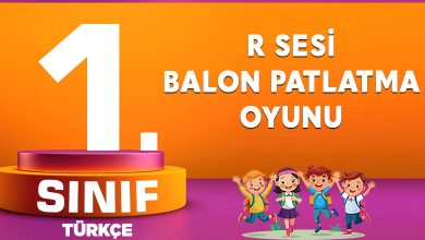 R SESİ BALON PATLATMA OYUNU