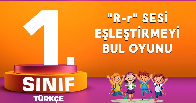 "R-r" Sesi Eşleştirmeyi Bul Oyunu