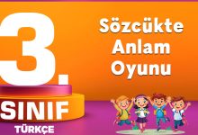 Sözcükte Anlam