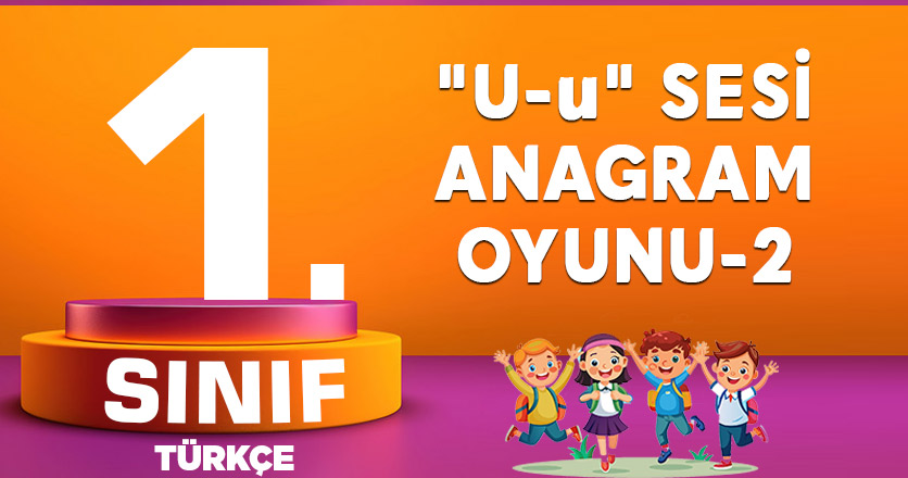 "U" Sesi Anagram Oyunu-2