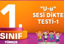"U" Sesi Dikte Testi-1