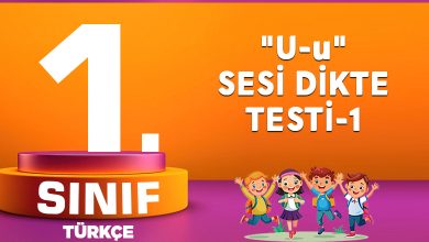 "U" Sesi Dikte Testi-1