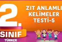 Zıt-Anlamlı-Kelimeler-Testi-5