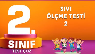 2.SINIF SIVI ÖLÇME TESTİ-2