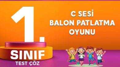 C SESİ BALON PATLATMA OYUNU