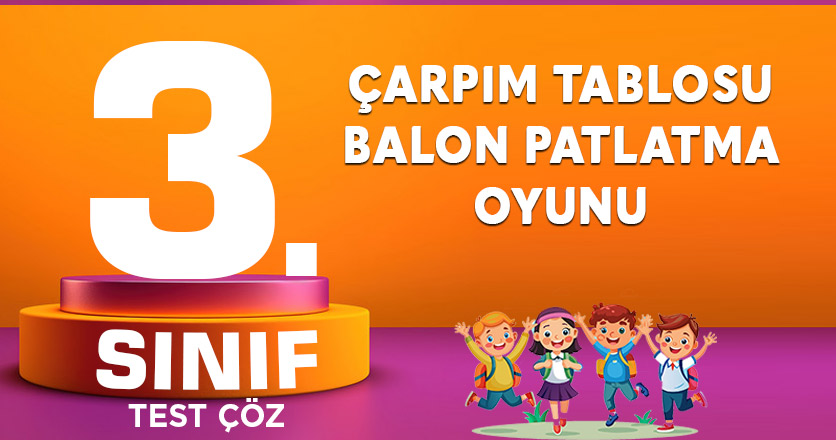 ÇARPIM TABLOSU BALON PATLATMA OYUNU