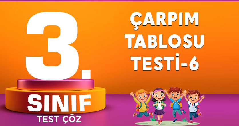 ÇARPIM TABLOSU TESTİ-6