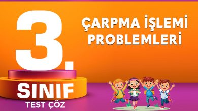 ÇARPMA İŞLEMİ PROBLEMLERİ