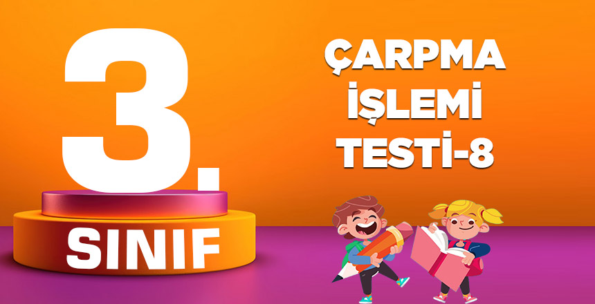 ÇARPMA İŞLEMİ TESTİ-8