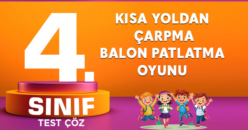 KISA YOLDAN ÇARPMA BALON PATLATMA OYUNU