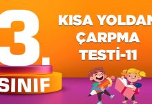 KISA YOLDAN ÇARPMA TESTİ-11