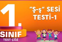 Ş SESİ TESTİ-1