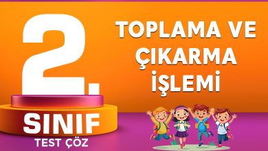 TOPLAMA VE ÇIKARMA İŞLEMİ