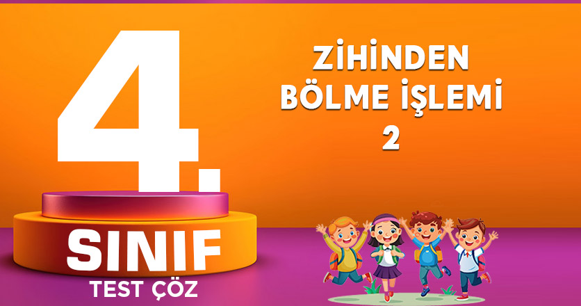 ZİHİNDEN BÖLME İŞLEMİ-2