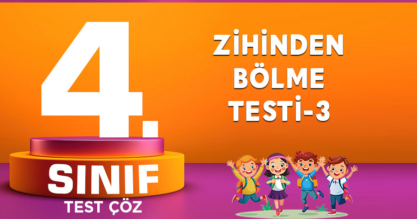 ZİHİNDEN BÖLME TESTİ-3