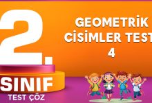 2.SINIF GEOMETRİK CİSİMLER TESTİ-4