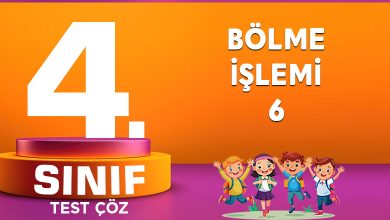 BÖLME İŞLEMİ - 6