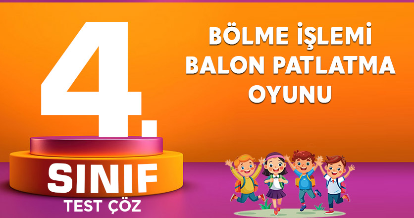 BÖLME İŞLEMİ BALON PATLATMA OYUNU
