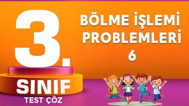 BÖLME İŞLEMİ PROBLEMLERİ - 6