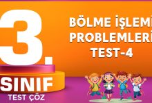 BÖLME İŞLEMİ PROBLEMLERİ TEST-4