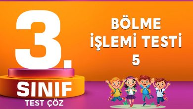 BÖLME İŞLEMİ TEST-5