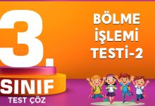 BÖLME İŞLEMİ TESTİ-2