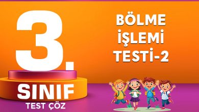 BÖLME İŞLEMİ TESTİ-2