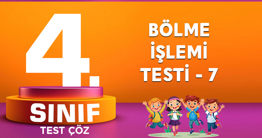 BÖLME İŞLEMİ TESTİ - 7